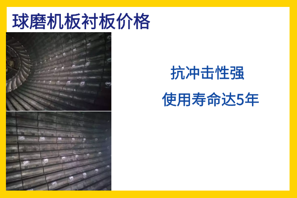球磨機(jī)襯板價格